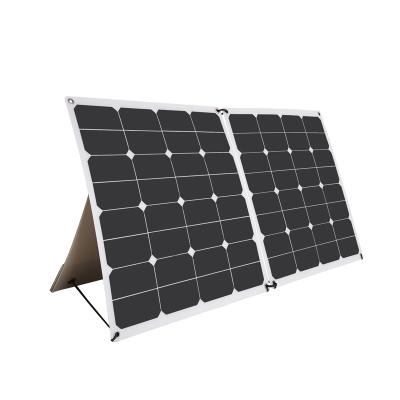 China 22% 166mmx166mm High Efficiency Rv Boat Camping Solar Panel Flexible Solar Batteries for sale