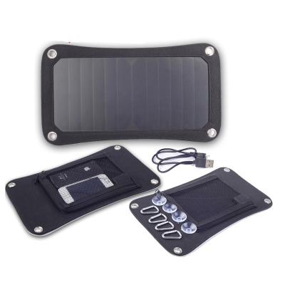 China Foldable Solar Flexible Folding Plate Solar Panels Solar Bag 6.5W 166mmx166mm for sale