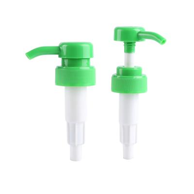 China Non Spill 33mm 32mm 32/410 33/410 Food Grade Screw On White Hot Sales China Factory Lotion Pump Dispenser For Detergent Gel for sale