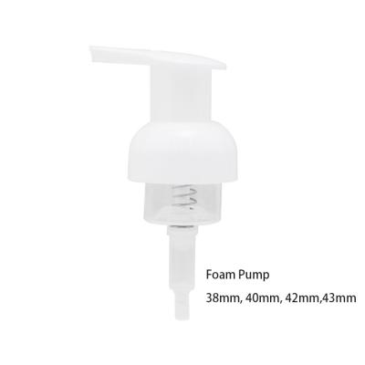 China Non White 38mm Spill Factory Wholesale 40mm 42mm 38/410 Foaming Pump Sprayer Foaming Pump Dispenser for sale