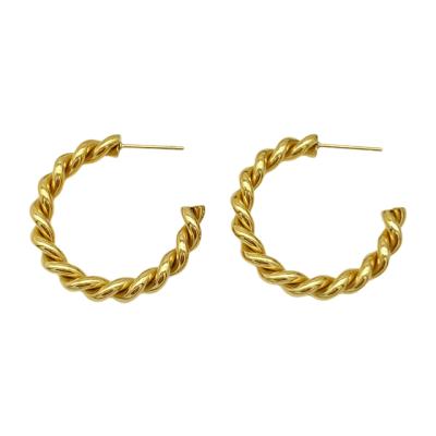 China FASHIONABLE wholesale lightweight luxury design jewelry circle earrings for women gold circles earrings for sale