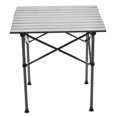 China Lightweight Multifunctional Camping Portable Metal Fold Picnic Camping Table For Outdoor for sale