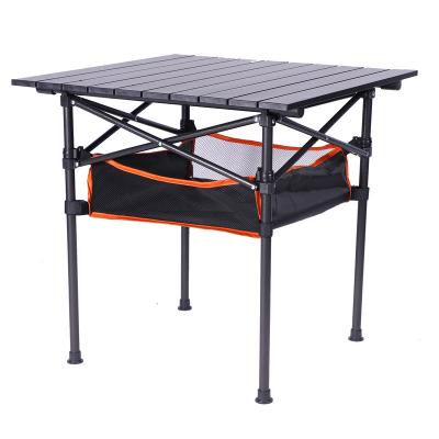 China Lightweight Metal Outdoor Picnic Aluminum Alloy Small Folding Camping Table Modern Rectangular Portable for sale