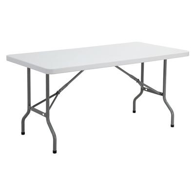 China Wholesale Modern Factory Conference Office Outdoor Portable Picnic Stand Simple Training Rectangular Plastic Folding Table for sale