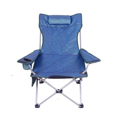 China Wholesale lightweight China Easy-carrying OEM cheap outdoor picnic beach camping fishing folding chair with armrest sillas plegables for sale