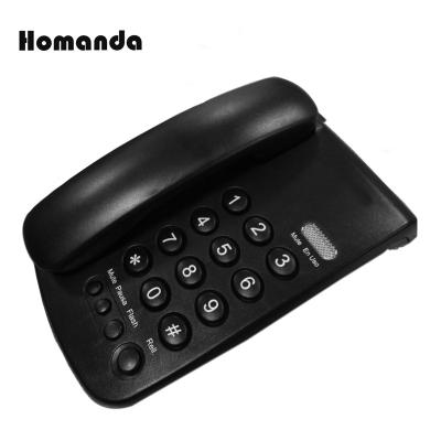 China Home office/office/wall decorative telephone land line mountable telephone cheap base line home/per desk wired telephone analog land telephone for sale