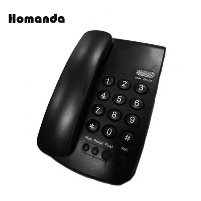 China Home Ministry Attached Base Home/Office Phone Pick Bracket Wall Attached Thin Line Room Base Telephone Landline Analog Telephone for sale