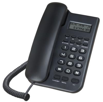 China Home/Office/Business Hotel Attached Land Telephone Home Fixed Telephone Extension Unit Telephone to Intercom PABX Telephone Network Land Line Telephone with Display for sale