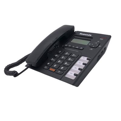 China Home / Office / Business Wired Phone One-Button Memory Land Line Attached Phone with Caller ID Home Office Phone with Speed ​​Dial for sale