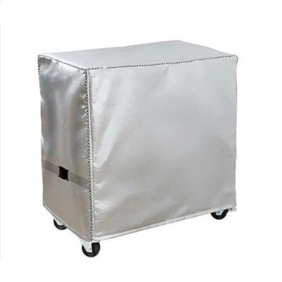 China Factory Wholesale Outdoor Foldable Party Cooler Cart Covers Waterproof Patio Ice Machine Beverage Cold Cart Covers for sale