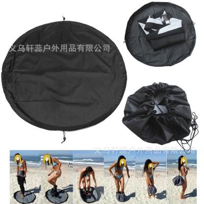 China Folding In Stock Outdoor Portable Washable Reusable Swimsuit Storage Bag Clothes Wet Bag For Beach for sale