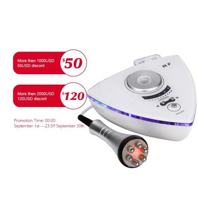 China 2021 Best Selling Face Lift Face Lifting Wrinkle Removal RF Skin Tightening Machine with 3 and 6 RF Heads for sale