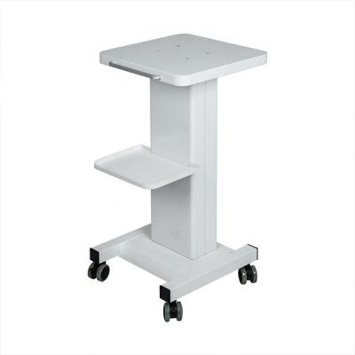 China Salon Rolling Trolley Stand Beauty Instrument Stable Trolley Tray Rolling Cart With Wheel for sale