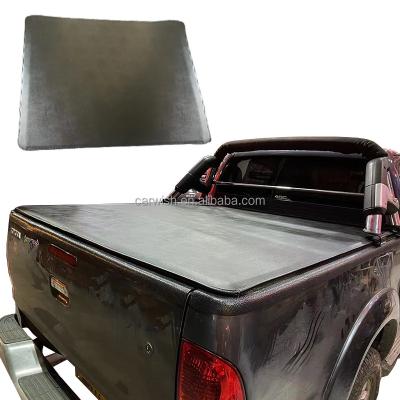 China Sports 4x4 factory price accessories aluminum tonneau cover fit for hilux for sale