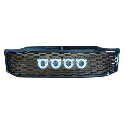 China Must be punched for installation Front Grille Black Front Grille fit for Toyota Hilux 2016-2019 for sale