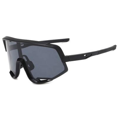 China Hot Sale Outdoor Sports Sunglasses Men Women Cycling Running Fishing One Piece Oversized Sunglasses for sale