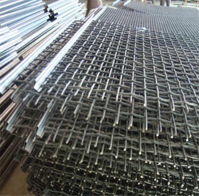 China 60# Wire Mesh Mining Screen Panel Woven Crimped Heavy Duty Steel Traditional 3mm Thick 2mm 2.5mm for sale