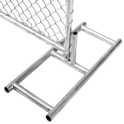 China Easily Assembled Galvanized Steel Removable Temporary Security Fencing For Safe Protection for sale