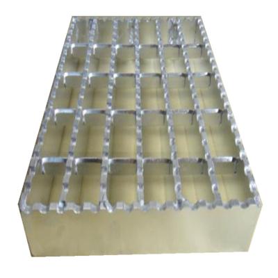 China Rustproof OEM Customize Lightweight Aluminum Serrated Steel Grating For Chemical Industry for sale