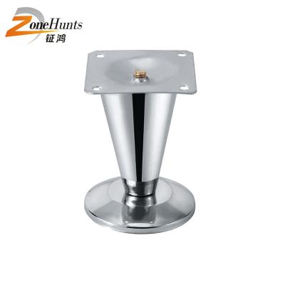 China SOFT Cone Furniture Sofa Feet Metal Cone Furniture Sofa Leg for sale