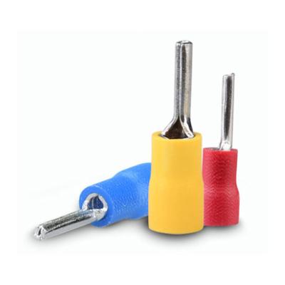 China PTV1.25-9 Power Pin Type Pre-Insulated Hook PTV5.5-13 Terminal Pin 2-10 Pin Crimp Terminal Cold Pressed Terminal for sale