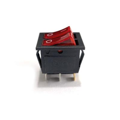 China DPST KCD6 15A 250VAC ON-OFF Rocker Switch for sale