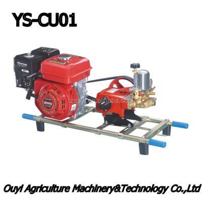 China Agriculture Planting Skid Mounted Garden Stretcher Power Sprayer Taizhou Ouyi 6.5HP 168F Gasoline Engine Powered High Efficient Sprayer YS-CU01 for sale