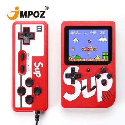 China ABS Plastic + Lithium Battery Sup Two Player Game Box Retro Classic Mini Game Machine 400 in 1 SUP Handheld Game Console For Kid for sale