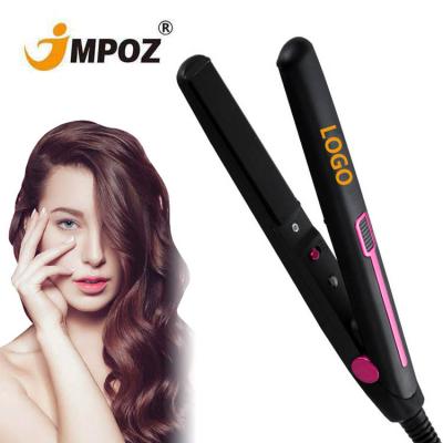 China Car 2 in 1 Flat Iron Best Mini Professional Hair Curler Private Label Mini Hair Straightener Price for sale