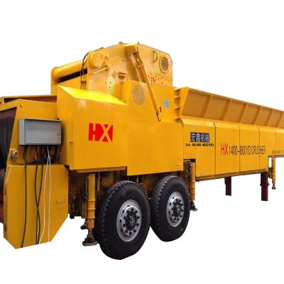 China Horizontal Crusher Process Wood Horizontal Crusher for sale