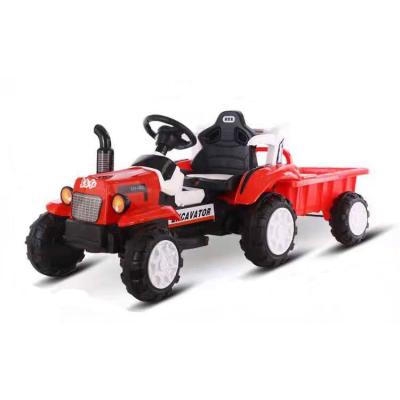 China Ride-on Toy Factory Direct Sale Kids Ride-on Tractor Plastic Electric Toys for sale