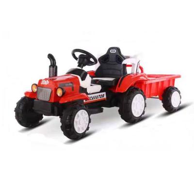 China Ride On Toy Mobile Phone Outdoor Connect Electric Tractor For Kids To Ride for sale