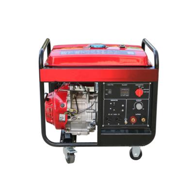 China China Factory Price AC Single Phase Air Cooled GNRK Engine Diesel Welder 15hp 230A Welder Generator Set for sale