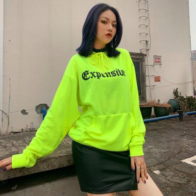 China Wholesale QUICK DRY Women Hoodie Streetwear Hoodies Dress Oversized Sweatshirt Drop Clothing For Women for sale