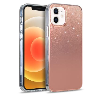 China Anti-fall double-sided mirror coated glitter for mobile phone iphone11/12 case 7/8plus case 7/8plus mirror cover device XR for sale