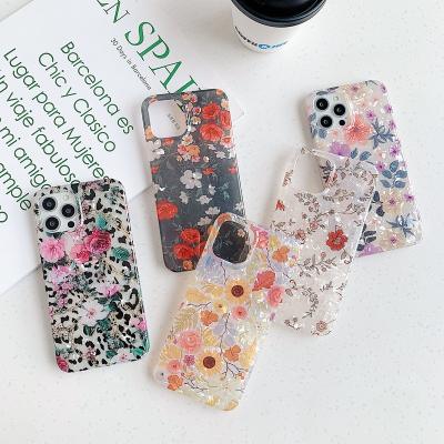 China Durable and aesthetic Shell/Max pattern flower cell phone case iphone11Pro is suitable for Apple 7P/XR/SE cell phone case cover device for sale