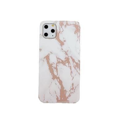 China Marble imd shockproof irregular tan soft shell is suitable for IPHONES 11 Xs max geometric custom protective covermobile phone case for sale