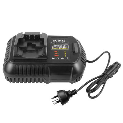 China DCB121 10.8v to 18V 20V 2A Li-ion DCB112 power tool charger compatible with Dewalt DCB101 DCB105 DCB115 DCB120 DCB127 DCB206 DCB205 for sale