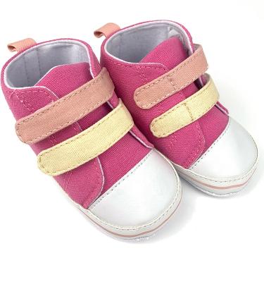 China High Quality Round Sneakers Breathable Baby Shoes Non-slip Sole Rubber Toddler Toddler for sale