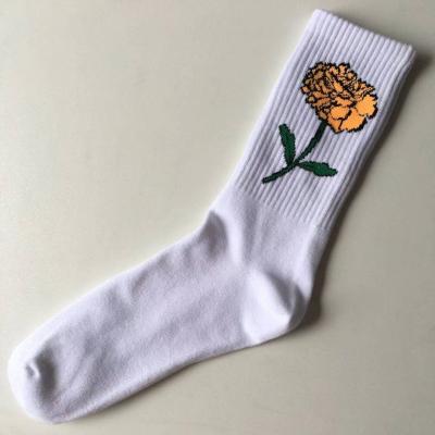 China HX-2110 QUICK DRY Cotton Mens Fashionable 100% Crew Socks Crew Socks OEM and ODM design for sale