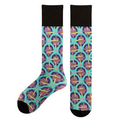 China Creative Personality Printed Pop Logo Men Customized QUICK DRY Cotton And Women's Casual Socks for sale