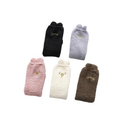 China Factory Thickened Heat Sleep Embroidered Imprisonment Socks Floor Woman Socks QUICK DRY for sale