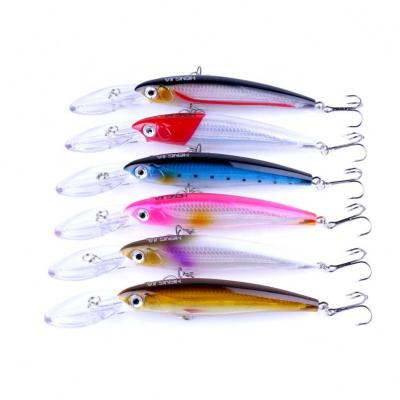 China Duo Hard Plastic Minnow Toplure Plastic Fishing Lure, Pencil Shaped, Unpainted Lure Bodies For China Wholesale for sale