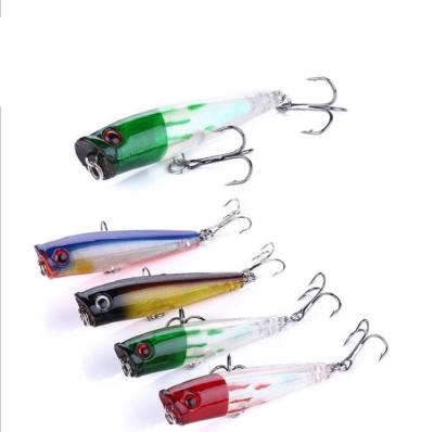 China ABS Plastic Snap 6.5cm/6g Lure Freshwater Hard Plastic Float Bait Top Water Artificial Snap Bait for sale