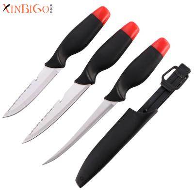 China Knife In Design Fishing Net Bait Knife Combination Polishing Floating Sets for sale