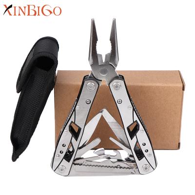 China Combination Foldable High Quality Steel Handle EDC Tool Camping Pliers Combination Multiplier for sale