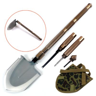 China China military high quality large size survival shovel military shovel with hoe knife rescue survival equipment for sale