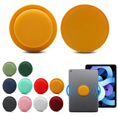 China Anti-fall Paste Type Soft Shell Accessories Location Tracker Protector Cover Device Silicone Case Tracker For AirTags for sale