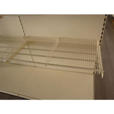 China Commercial Furniture Wire Grid Dividers For Supermarket Gondola Shelving for sale