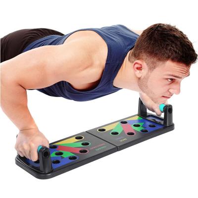 China Bodybuilding Fitness Multi Function Lift Up Bracket Home Use Chest Foldable 9 in 1 Pull Up Board for sale